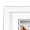 Custom White Clothespin Collage Keepsake Frame Baby Hospital ID Bracelet and Photo Keepsake Frame Art Baby Frames Collection